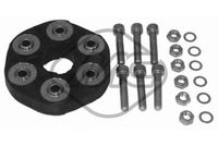 Metalcaucho 00952 - Lado de montaje: delante<br>Clase de caja de cambios: para transmisión automática<br>Diámetro [mm]: 132<br>Artículo complementario/Información complementaria: con material de montaje añadido<br>Tipo de articulación: Junta universal de discos<br>Número de orificios: 6<br>corona de agujeros - Ø [mm]: 90<br>Unidad de cantidad: Kit<br>