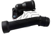 Metalcaucho 03870 - Tubo de refrigeración: de bomba de agua a motor<br>Material: Plástico<br>Color: negro<br>Longitud tubo [mm]: 248<br>Diám. int. 1 [mm]: 29,5<br>Diám. int. 2[mm]: 42<br>