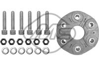 Metalcaucho 05890 - Lado de montaje: delante y detrás<br>Diámetro [mm]: 140<br>Artículo complementario/Información complementaria: sin material de montaje/fijación<br>Tipo de articulación: Junta universal de discos<br>Número de orificios: 6<br>corona de agujeros - Ø [mm]: 100<br>Unidad de cantidad: Pieza<br>