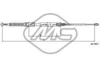 Metalcaucho 83766 - Lado de montaje: posterior<br>Lado de montaje: izquierda<br>Lado de montaje: derecha<br>Longitud 1/Longitud 2 [mm]: 1561/896<br>