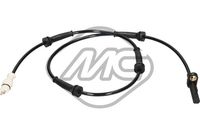 Metalcaucho 50209 - Longitud de cable [mm]: 844<br>Lado de montaje: Eje trasero, derecha<br>Lado de montaje: Eje trasero izquierda<br>