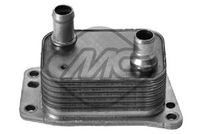 Metalcaucho 39068 - Radiador de aceite, aceite motor