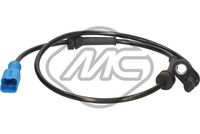 Metalcaucho 50297 - para número de OPR desde: 13265<br>Tipo de sensor: Sensor activo<br>Longitud de cable [mm]: 685<br>Número de enchufes de contacto: 2<br>Lado de montaje: Eje trasero<br>