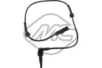 Metalcaucho 50591 - Vehículo especial: no para ve. cámping<br>Neumáticos: no para neumáticos gemelos<br>Tipo de sensor: Sensor activo<br>Longitud de cable [mm]: 692<br>Número de enchufes de contacto: 2<br>Lado de montaje: Eje trasero<br>