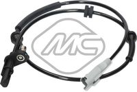 Metalcaucho 51620 - Tipo de sensor: Hall<br>Longitud de cable [mm]: 1410<br>Número de enchufes de contacto: 2<br>Lado de montaje: Eje trasero<br>