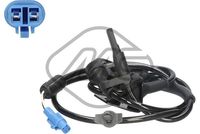 Metalcaucho 51623 - Lado de montaje: Eje delantero, derecha<br>Longitud [mm]: 106<br>Color: negro<br>Tipo de sensor: Hall<br>Número de enchufes de contacto: 2<br>Color de conector: blanco<br>