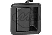 Metalcaucho 43627 - Lado de montaje: Atrás izquierda<br>Color: negro<br>Material: Plástico<br>