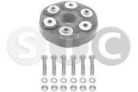 STC T405951 - Espesor [mm]: 24<br>Altura [mm]: 28,5<br>Peso [kg]: 0,895<br>Peso [kg]: 1<br>Material: Caucho/metal<br>Diámetro interior [mm]: 41<br>Diámetro exterior [mm]: 129<br>corona de agujeros - Ø [mm]: 90<br>Tipo de articulación: Junta universal de discos<br>Diám. int. 1 [mm]: 10<br>