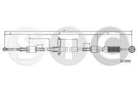STC T480907 - Cable de accionamiento, caja de cambios manual