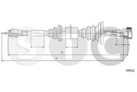 STC T480919 - Árbol flexible del velocímetro