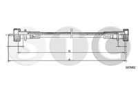 STC T481168 - Longitud [mm]: 2480<br>Peso [kg]: 0,569<br>