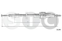 STC T481636 - Longitud 1/Longitud 2 [mm]: 650/360<br>Peso [kg]: 0,165<br>