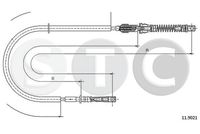 STC T481918 - Cable del acelerador