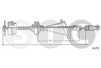 STC T482687 - Longitud 1/Longitud 2 [mm]: 444/260<br>Peso [kg]: 0,2<br>