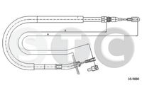 STC T480968 - Cable de accionamiento, freno de estacionamiento