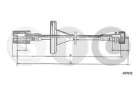 STC T481177 - Árbol flexible del velocímetro