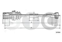 STC T481220 - Árbol flexible del velocímetro