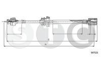 STC T481231 - Árbol flexible del velocímetro