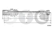 STC T481239 - Árbol flexible del velocímetro