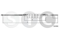 STC T483290 - Lado de montaje: derecha<br>Longitud 1/Longitud 2 [mm]: 1752/1441<br>Peso [kg]: 0,53<br>Número de piezas necesarias: 2<br>Tipo de freno: Tambor<br>