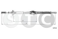 STC T481548 - Cable del acelerador