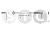 STC T481563 - Cable del acelerador