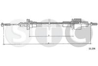 STC T481639 - Cable de accionamiento, accionamiento del embrague