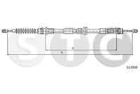 STC T481801 - Cable de accionamiento, freno de estacionamiento