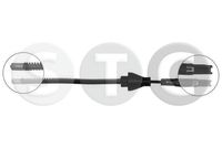 STC T481816 - Cable de accionamiento, freno de estacionamiento