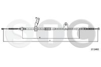 STC T483526 - Cable de accionamiento, freno de estacionamiento