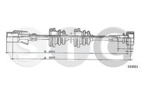 STC T483655 - Árbol flexible del velocímetro