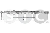 STC T483714 - Cable de accionamiento, freno de estacionamiento