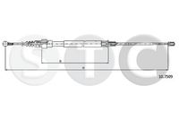 STC T483746 - Cable de accionamiento, freno de estacionamiento