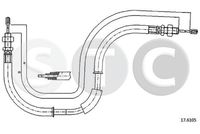 STC T483923 - Cable de accionamiento, freno de estacionamiento