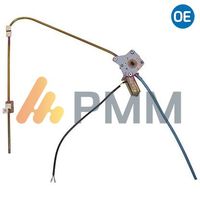 PMM 11001L - año modelo desde: 1989<br>Tipo de servicio: eléctrico<br>Elevalunas: Elevalunas eléctrico, cable en espiral<br>Lado de montaje: izquierda<br>Número de puertas: 2<br>Artículo complementario/Información complementaria: con electromotor<br>