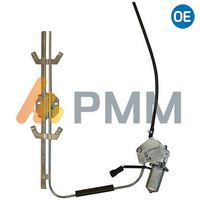 PMM 50092L - Tipo de servicio: manual<br>Elevalunas: Elevalunas eléctrico, cable en espiral<br>Lado de montaje: Delante, derecha<br>Número de puertas: 4<br>