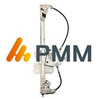 PMM 70474L - Tipo de servicio: eléctrico<br>Elevalunas: con cable de tracción monocarril<br>Lado de montaje: Atrás derecha<br>Número de puertas: 4<br>Artículo complementario/Información complementaria: con electromotor<br>