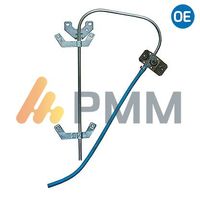 PMM 11196L - Tipo de servicio: manual<br>Elevalunas: Elevalunas eléctrico, cable en espiral<br>Lado de montaje: Atrás izquierda<br>Número de puertas: 4<br>