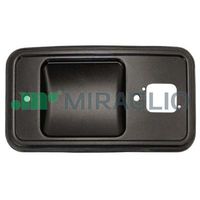 MIRAGLIO 80313 - Número de puertas: 2<br>Color: negro<br>Material: Plástico<br>Superficie: cromado<br>Sistema de cierre: sin cilindro de cierre<br>Lado de montaje: Delante, izquierda<br>