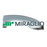 MIRAGLIO 80924 - Número de puertas: 4<br>Color: negro<br>Lado de montaje: Atrás izquierda<br>