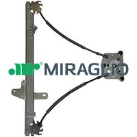 MIRAGLIO 301121 - Tipo de servicio: electrónico<br>Elevalunas: con cable de tracción monocarril<br>Lado de montaje: Delante, derecha<br>Número de puertas: 4<br>Artículo complementario/Información complementaria: sin electromotor<br>Función de interruptor combinado: con función de confort<br>