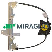 MIRAGLIO 301122 - Tipo de servicio: electrónico<br>Elevalunas: con cable de tracción monocarril<br>Lado de montaje: Delante, izquierda<br>Número de puertas: 4<br>Artículo complementario/Información complementaria: sin electromotor<br>Función de interruptor combinado: con función de confort<br>