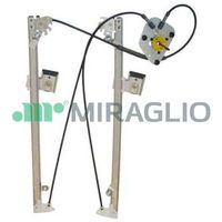 MIRAGLIO 301517 - Tipo de servicio: eléctrico<br>Elevalunas: con cable de tracción a 2 carriles<br>Lado de montaje: derecha<br>Número de puertas: 2<br>Artículo complementario/Información complementaria: sin electromotor<br>