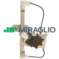 MIRAGLIO 307059 - Tipo de servicio: eléctrico<br>Elevalunas: con cable de tracción monocarril<br>Lado de montaje: Delante, izquierda<br>Número de puertas: 4<br>Artículo complementario/Información complementaria: sin electromotor<br>