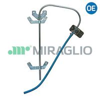 MIRAGLIO 30240 - Tipo de servicio: manual<br>Elevalunas: Elevalunas eléctrico, cable en espiral<br>Lado de montaje: Delante, izquierda<br>Número de puertas: 4<br>