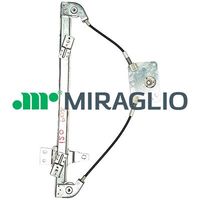 MIRAGLIO 302370 - Tipo de servicio: eléctrico<br>Elevalunas: con cable de tracción monocarril<br>Lado de montaje: Delante, izquierda<br>Número de puertas: 4<br>Artículo complementario/Información complementaria: sin electromotor<br>