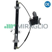 MIRAGLIO 302476 - Tipo de servicio: electrónico<br>Elevalunas: con cable de tracción monocarril<br>Lado de montaje: Delante, izquierda<br>Circulación por la izquierda / derecha: para circulación por la izquierda<br>Número de puertas: 4<br>Artículo complementario/Información complementaria: con electromotor<br>Función de interruptor combinado: con función de confort<br>