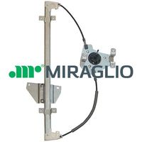 MIRAGLIO 307223 - Tipo de servicio: eléctrico<br>Elevalunas: con cable de tracción monocarril<br>Lado de montaje: Atrás izquierda<br>Número de puertas: 4<br>Artículo complementario/Información complementaria: con electromotor<br>