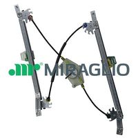 MIRAGLIO 302686 - Tipo de servicio: electrónico<br>Elevalunas: con cable de tracción monocarril<br>Lado de montaje: Atrás derecha<br>Número de puertas: 4<br>Artículo complementario/Información complementaria: sin electromotor<br>