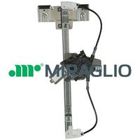 MIRAGLIO 307032 - Tipo de servicio: eléctrico<br>Elevalunas: con cable de tracción monocarril<br>Lado de montaje: Atrás izquierda<br>Número de puertas: 4<br>Artículo complementario/Información complementaria: con electromotor<br>